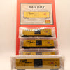 NSC-0024 Used Goods Micro Trains Line Railbox 4 Car Runner Pack N Scale