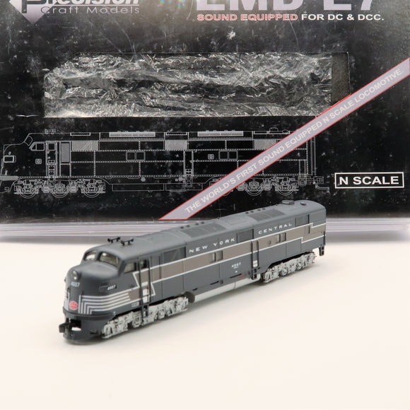 NSC-0029 Used Goods Precision Craft Models New York Central EMD E7 with sound DC/DCC N Scale