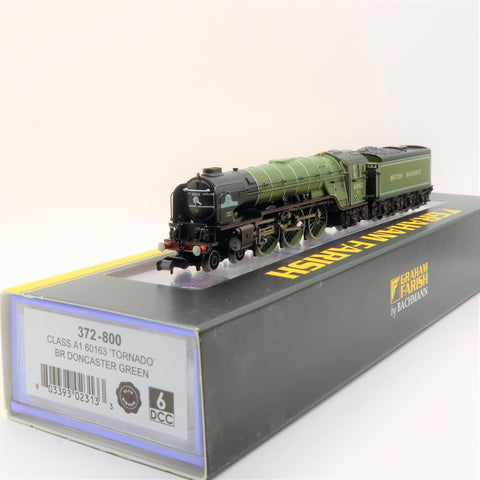 NSC-0045 Used Goods Graham Farish Class A1 Tornado BR Doncaster Green DCC Non Sound N Scale