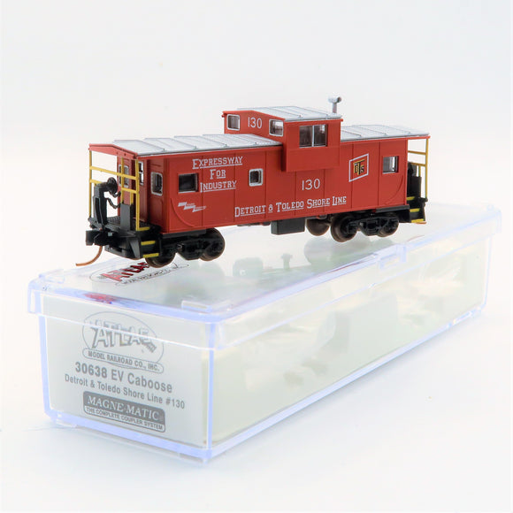 NSC-0207 Used Goods Atlas EV Caboose Detroit & Toledo #130 N Scale