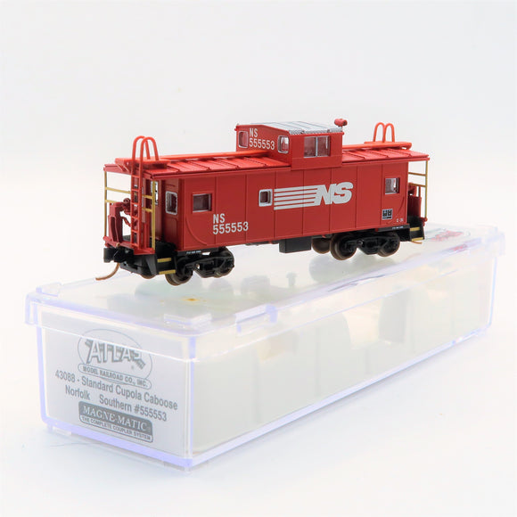 NSC-0208 Used Goods Atlas Standard Cuploa Caboose Norfolk Southern #55553 N Scale