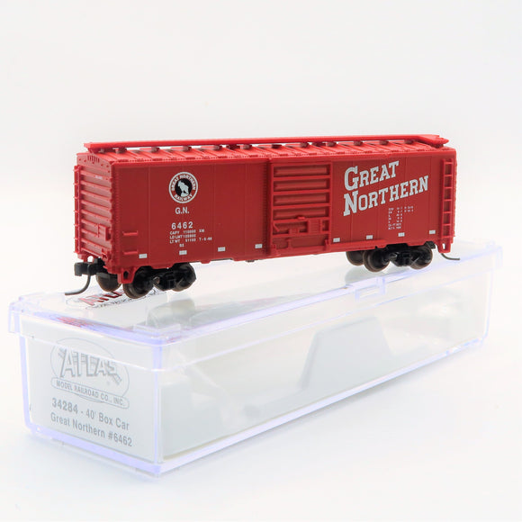 NSC-0214 Used Goods Atlas Boxcar Great Northern #6462 N Scale