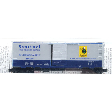 SSH-918 Used Goods Micro Trains Lines 40' Boxcar B&O N Scale