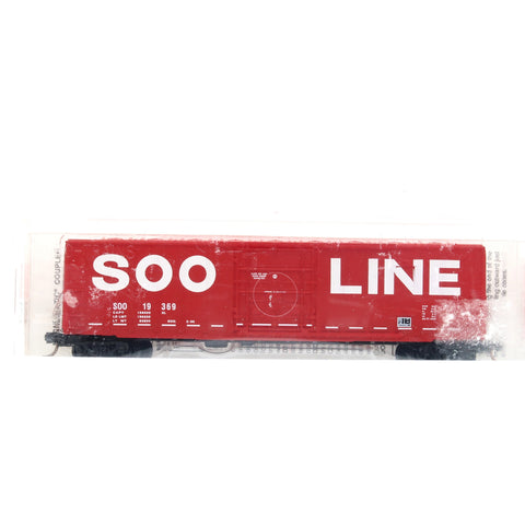 SSH-1008 Used Goods Micro Trains Lines 50' Boxcar SOO Line N Scale