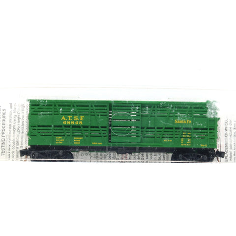 SSH-1010 Used Goods Micro Trains Lines 40' Stock Car ATSF N Scale