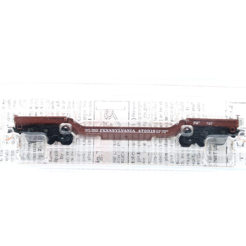 SSH-1016 Used Goods Micro Trains Lines Depressed Center Flat Car Pennsylvania N Scale