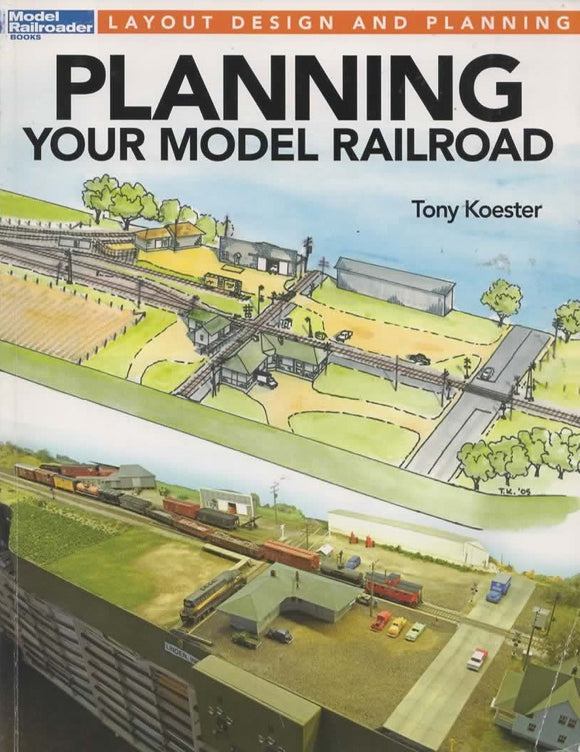 Model Railroader Books: Layout Design and Planning 'Planning Your Model Railroad' (KAL-12494)