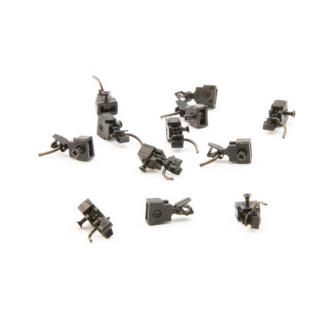 AUS-NSP12 Auscision Assembled Knuckle Couplers - 6 Pair (12 x Couplers) N Scale.