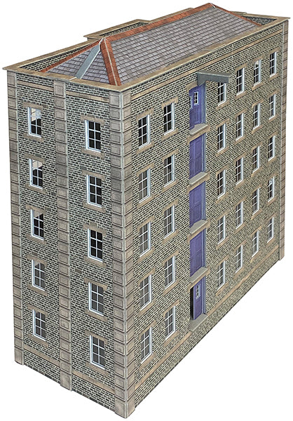 MET-PO290 Metcalfe (Card Kit) Grimy Old Mill OO Scale