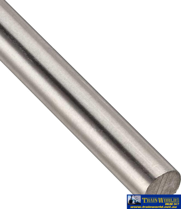 ALB-NSR02 Albion Alloys Nickel Silver Rod NSR02 0.2mm x 305mm (10 pieces) ScratchBuild