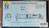 Apbw-Sar08 Peter Boormans Workshop Kit Sar 830 Class Body Kit N-Scale Locomotive