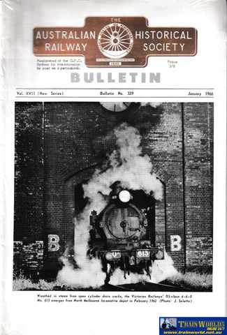 ARHS Bulletin (12) 1966 -Used- (M-BU-1966) Reference