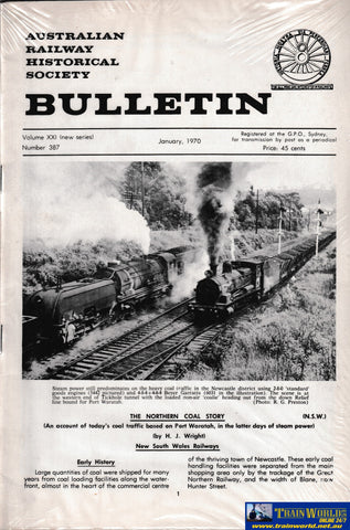 ARHS Bulletin (12) 1970 -Used- (M-BU-1970) Reference