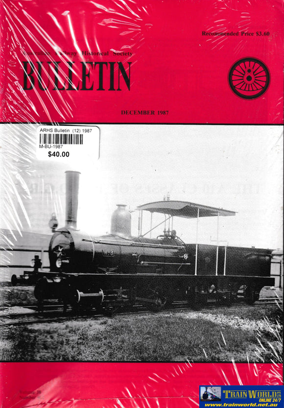 Arhs Bulletin (12) 1987 -Used- (M-Bu-1987) Reference