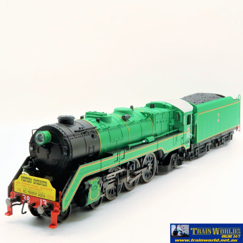 ARM-87006 ARM C38-Class 4-6-2 NSWGR #3813 ’Western Endeavour’ Green Non Streamlined DCC-Ready HO Scale Locomotive