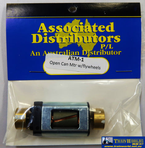 Asd-Atm01 Associated Distributors Open Can Motor With Flywheels Part