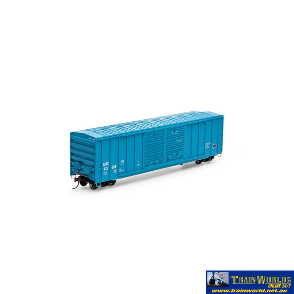 Ath-15890 Athearn 50’ Fmc 5077 Double Door Box Amc #1065 Ho Scale Rolling Stock