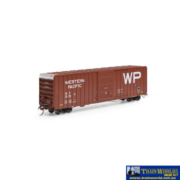 Ath-16124 Athearn Rtr Fmc 60’ Hi-Cube Ex-Post Box Wp #3151 Ho Scale Rolling Stock