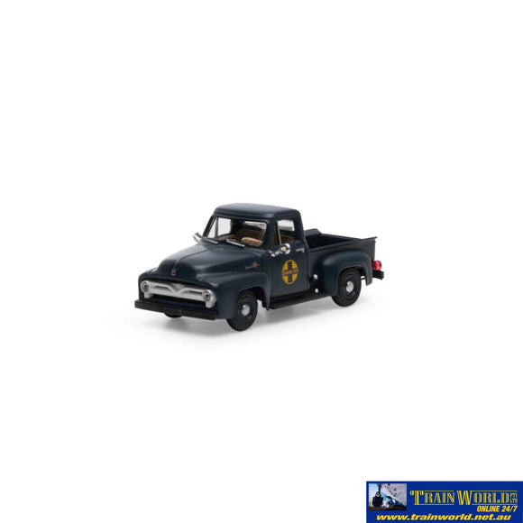 Ath-26449 Athearn Rtr 1955 Ford F-100 Pickup Santa Fe Ho Scale Vehicle