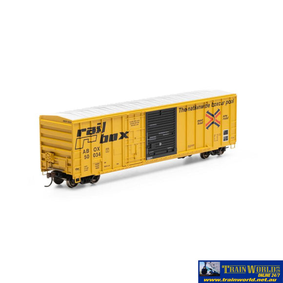 Ath-26727 Athearn Rtr 50’ Fmc Combo Door Box Abox Early #50034 Ho Scale Rolling Stock
