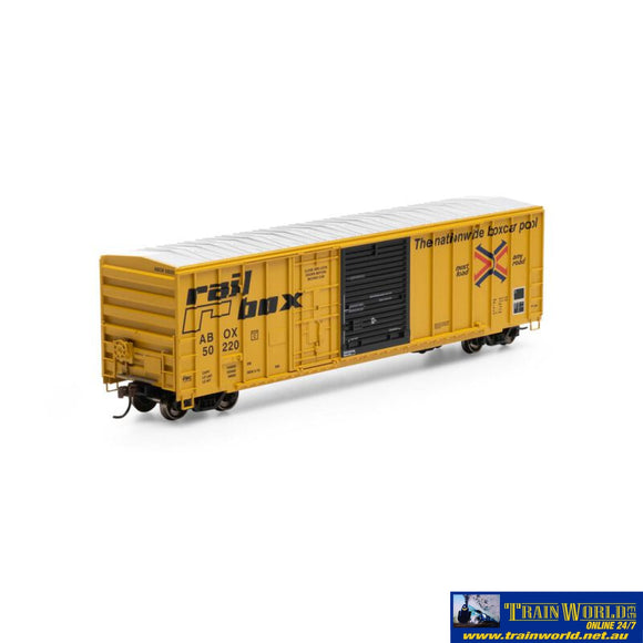 Ath-26728 Athearn Rtr 50’ Fmc Combo Door Box Abox Early #50220 Ho Scale Rolling Stock