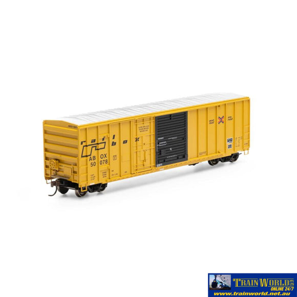 Ath-26732 Athearn Rtr 50’ Fmc Combo Door Box Abox Late #50078 Ho Scale Rolling Stock