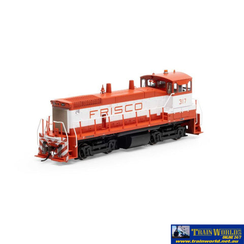 Ath-29777 Athearn Rtr Sw1500 Locomotive With Dcc & Sound Frisco #317 Ho Scale