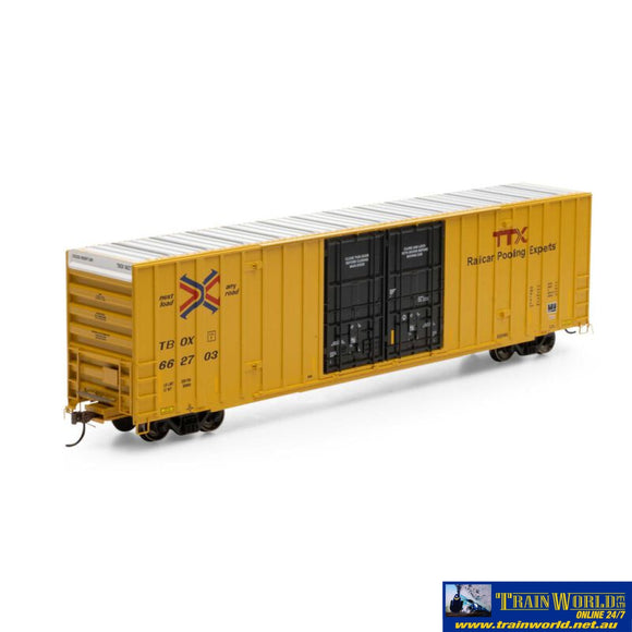 Ath-75294 Athearn Rtr 60’ Gunderson Box Tbox/Frwrd Think #662703 Ho Scale Rolling Stock