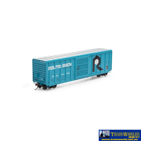 Ath - 76215 Athearn Rtr 50’ Ps 5344 Box Rock #301859 Ho Scale Rolling Stock