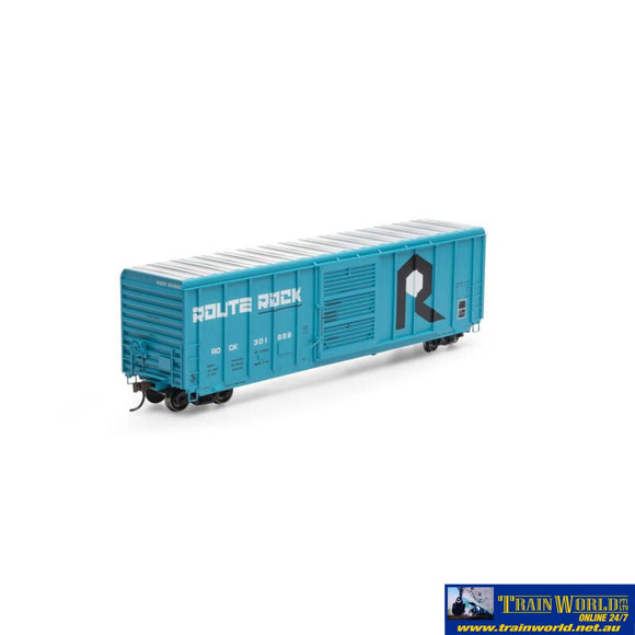 Ath-76216 Athearn Rtr 50’ Ps 5344 Box Rock #301888 Ho Scale Rolling Stock