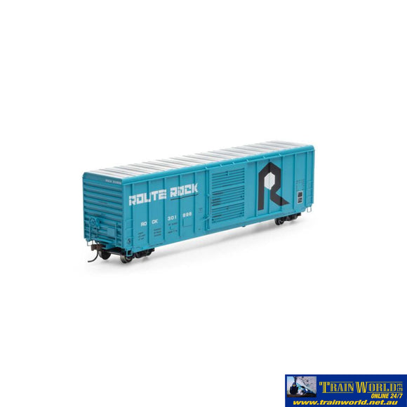 Ath-76217 Athearn Rtr 50’ Ps 5344 Box Rock #301896 Ho Scale Rolling Stock