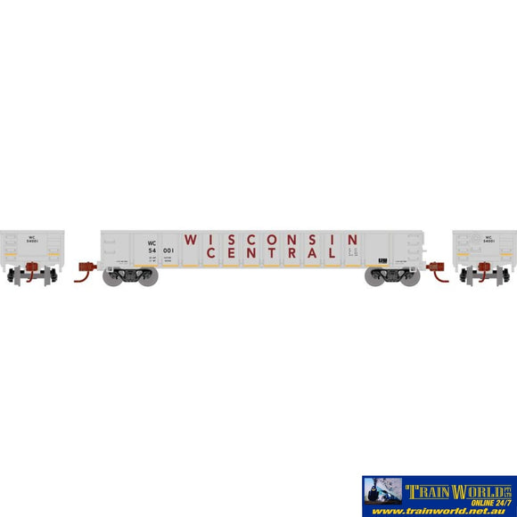 Ath-8392 Athearn Ho Rtr 52 Mill Gondola Wisconsin Central #54001 Rolling Stock
