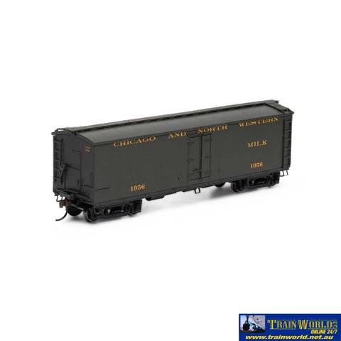 Ath-84709 Athearn 40 Pfaudler Milk Car C&Nw #1956 Ho Scale Rolling Stock