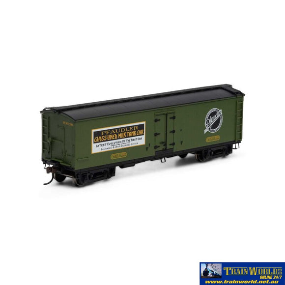 Ath-84711 Athearn 40 Pfaudler Milk Car Alderney Dairy #506 Ho Scale Rolling Stock