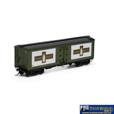 Ath-84718 Athearn 40 Pfaudler Milk Car Alderney Dairy #109 Ho Scale Rolling Stock