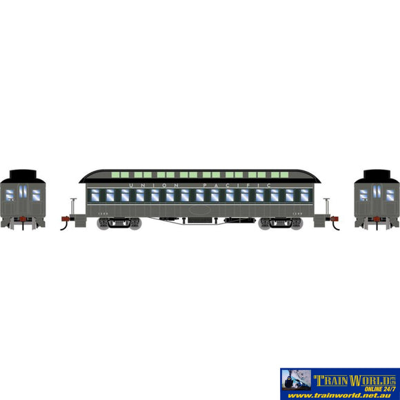 Ath-84841 Athearn Rtr 50’ Old Time Overland Passenger Coach Up #1200 (4) Ho Scale Rolling Stock