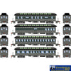 Ath-84842 Athearn Rtr 50’ Old Time Overland Passenger Set Up #1 (4) Ho Scale Rolling Stock