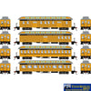 Ath-84844 Athearn Rtr 50’ Old Time Overland Passenger Set D&Rgw #1 (4) Ho Scale Rolling Stock