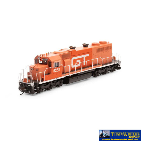 Ath-72129 Athearn Rtr Sd38 With Dcc & Sound Gtw #6252 Ho Scale Locomotive