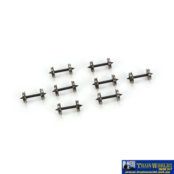 Ath-90504 Athearn 36 Metal Wheelset Long Axle (8) Ho Scale Part
