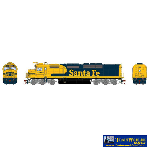 Ath-G64125 Athearn Genesis Sdp40F Locomotive Atsf #5264 Ho Scale Dcc Ready