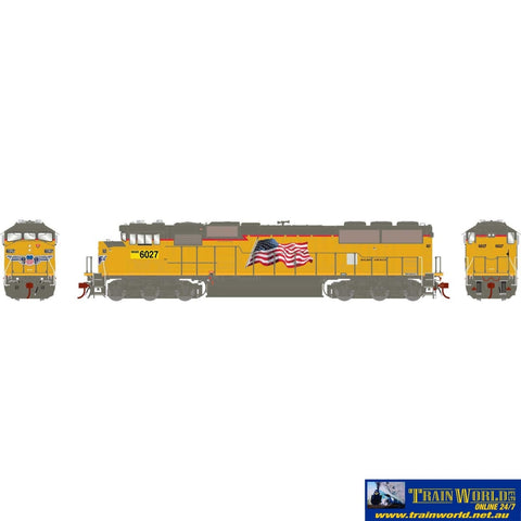 Ath-G75630 Athearn Genesis Ho G2.0 Sd60M Tri-Clops With Dcc & Sound Ex-Up Wamx #6027 Locomotive