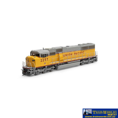 ATH-G75632 Genesis SD60M Tri-Clops Locomotive with DCC & Sound UP #2257 HO Scale Locomotive