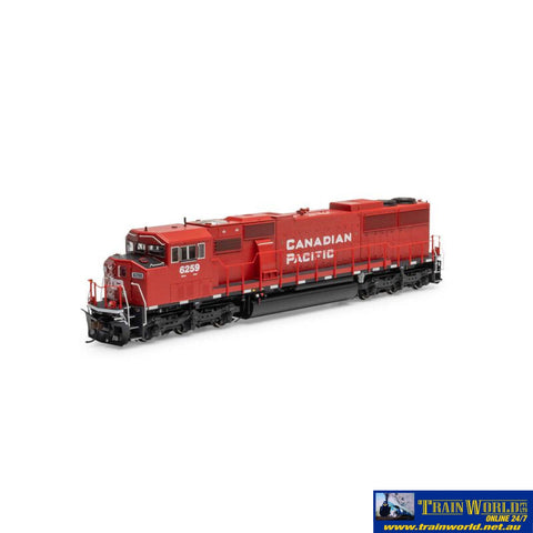 ATH-G75642 Genesis SD60M Tri-Clops Locomotive with DCC & Sound CPR #6259 HO Scale Locomotive