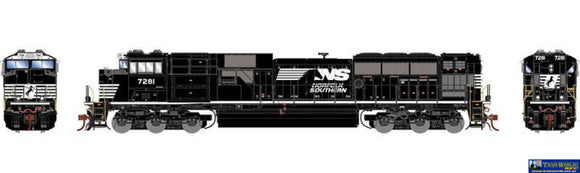 Ath-G75760 Athearn Genesis Sd70Acu Norfolk Southern #7281 Dcc Ready Ho Scale Locomotive