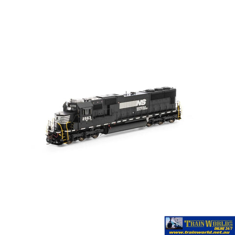 Ath-G75826 Athearn Genesis Ho Sd70 With Dcc & Sound Norfolk Southern #2563 Scale Locomotive