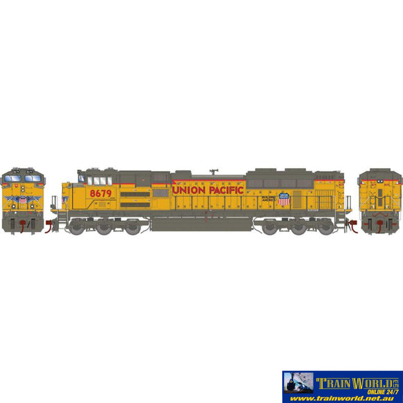 Ath - G75736 Athearn Genesis Ho Sd70Ace Locomotive Up #8679 Dcc/Ready Scale