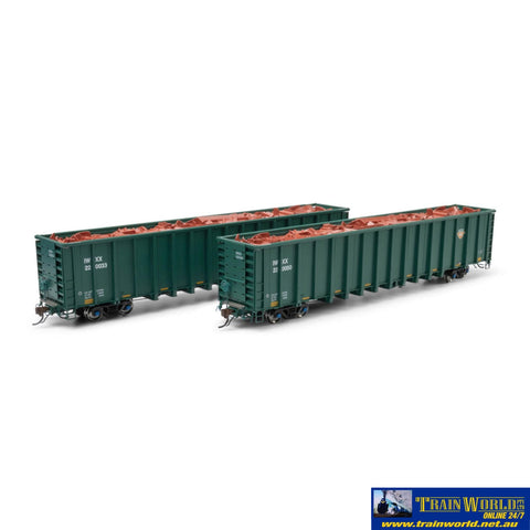 ATH-G76724 Athearn Genesis HO NSC 6400 Gondola IWXX 220033/220050 (2) - Rolling Stock