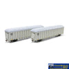 ATH-G76730 Athearn Genesis HO NSC 6400 Gondola with Cover CIGX #801839 801855 (2) - Rolling Stock