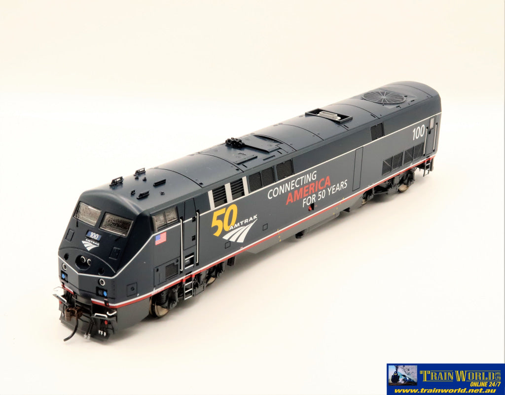 ATH-G81314 Athearn Genesis HO AMD103/P42, Amtrak/50th Anniversary Blue #100  HO Scale DCC Sound